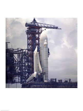 Framed Space Shuttle Print