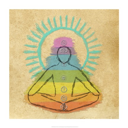 Framed Chakra Harmony Print