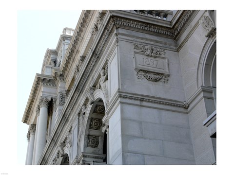 Framed Library of Congress Washington Print