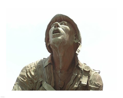 Framed San Antonio Texas Vietnam Veterans Memorial Print