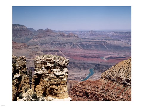Framed Grand Canyon river view, Arizona Print