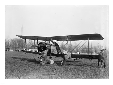 Framed Allied Aircraft Before Flight Print