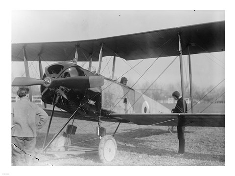 Framed Allied Aircraft Closeup Print