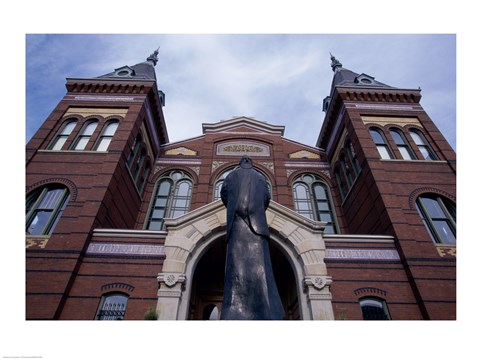 Framed Low angle view of the Arts and Industries Building, Washington, D.C., USA Print