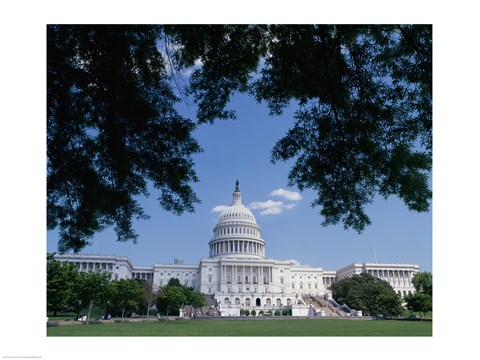 Framed Capitol Building, Washington, D.C. Photo Print