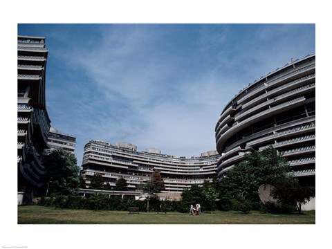 Framed Watergate Complex Washington, D.C. USA Print