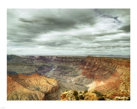 Framed Desert View Print