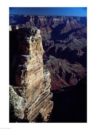 Framed Grand Canyon National Park with Dark Sky Print