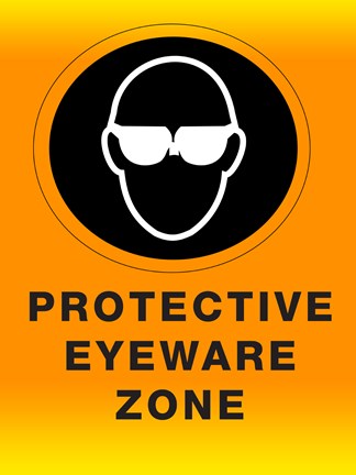 Framed Safety Glasses Print