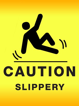 Framed Safety Fall Print