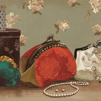 Framed My Red Purse Print