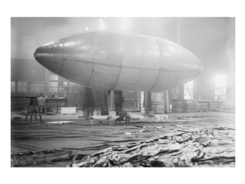 Framed Blimp Print