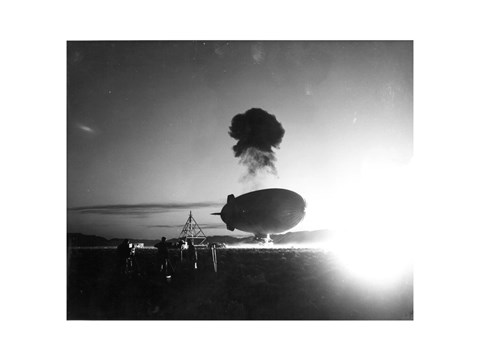 Framed Operation Plumbbob Blimp Print