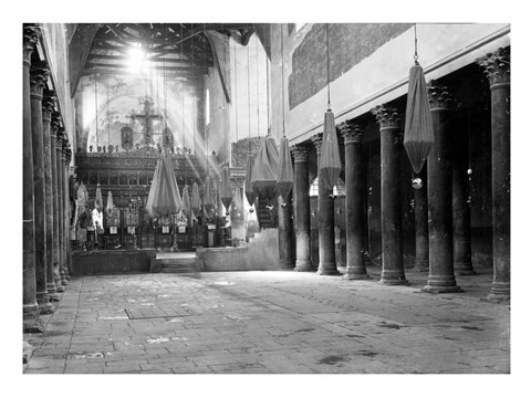 Framed Bethlehem Church of Nativity Print