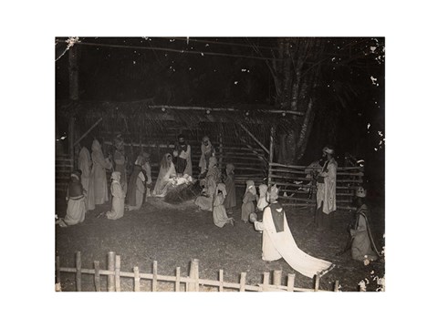 Framed Birth of Jesus Print