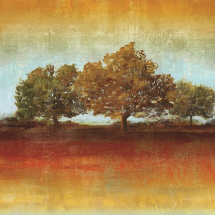 Framed All Aglow I Print