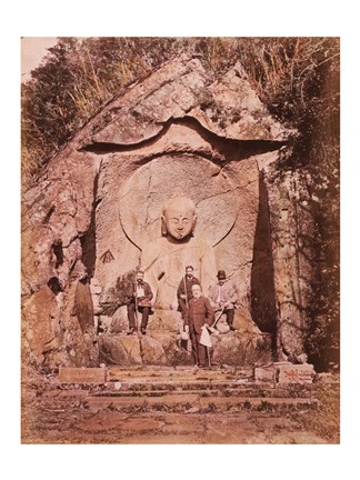 Framed Buddha, Hakone Print