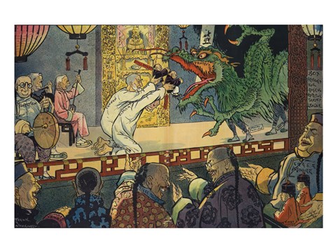 Framed Chinese Play Print