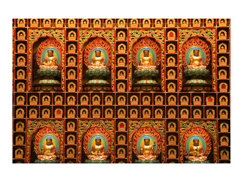 Framed Buddha Tooth Relic Temple and Museum, Singapore Print