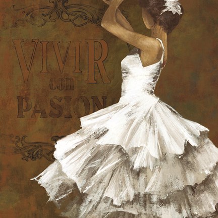 Framed La Dance II Print