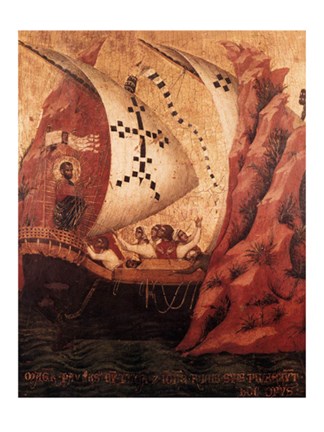 Framed Scene from The Life of St Mark Print