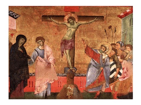 Framed Crucifixion Print