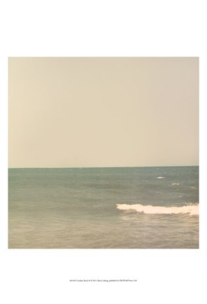 Framed Carolina Beach II Print