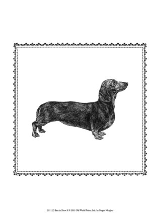 Framed Best in Show X Print