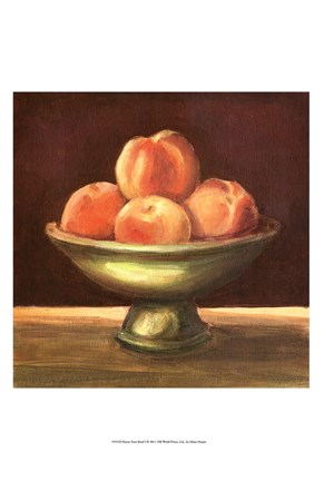 Framed Rustic Fruit Bowl I Print