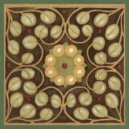 Framed Patchwork II Print