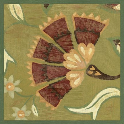 Framed Patchwork IV Print