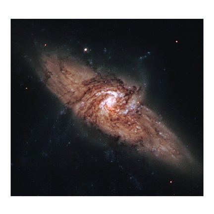 Framed Galactic Silhouettes Print