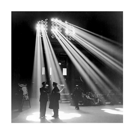 Framed Chicago Union Station 1943 Print