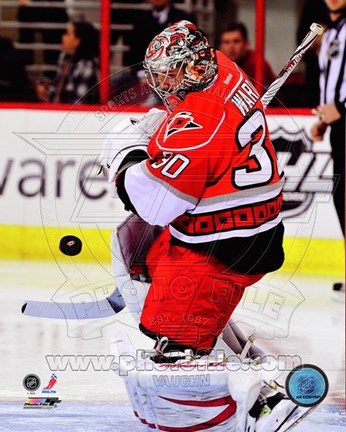 Framed Cam Ward 2011-12 Action Print