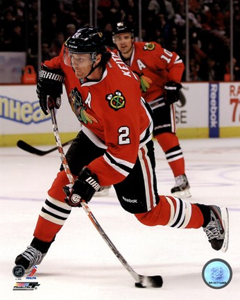 Framed Duncan Keith 2011-12 Action Print