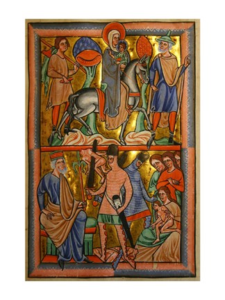 Framed Flight Into Egypt Print