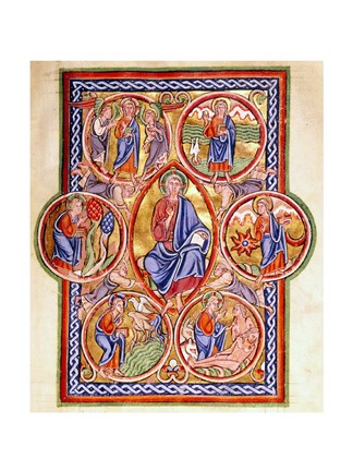 Framed Creation of the world Print