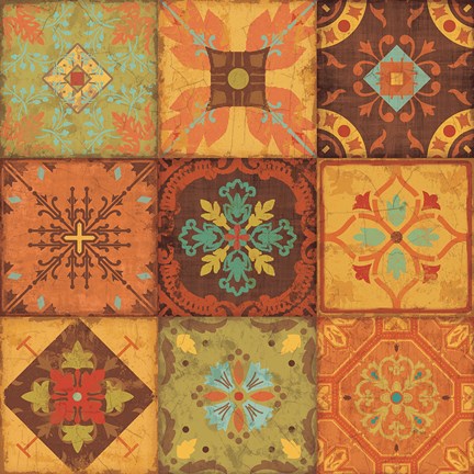 Framed From India II Print