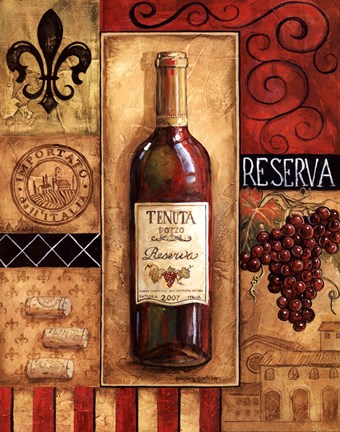 Framed Reserva Tenuta Print