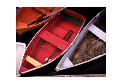 Framed Wooden Rowboats XII Print