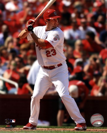 Framed David Freese 2012 Print