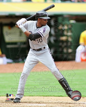 Framed Alexei Ramirez 2012 Action Print
