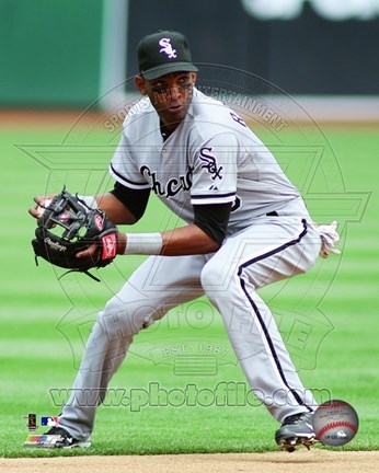 Framed Alexei Ramirez 2012 Action Print