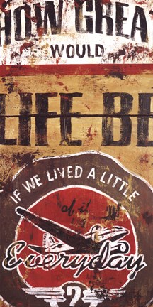 Framed Life Be Print