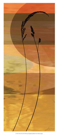 Framed Sunset Duet III Print