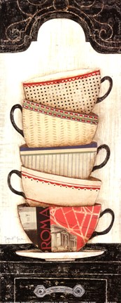 Framed Coffee In Rome Print