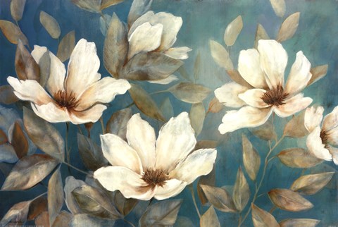 Framed Shade Of Blue Print