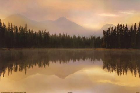 Framed Twilight Reflection Print