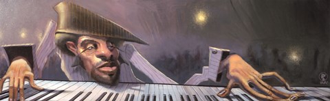 Framed Jazzscape Print