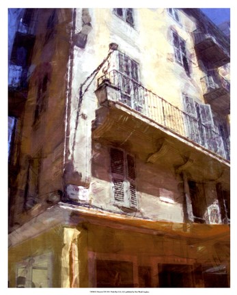 Framed Brasserie II Print